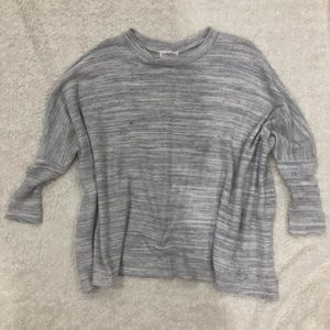 Carly Jean Los Angeles gray sweater